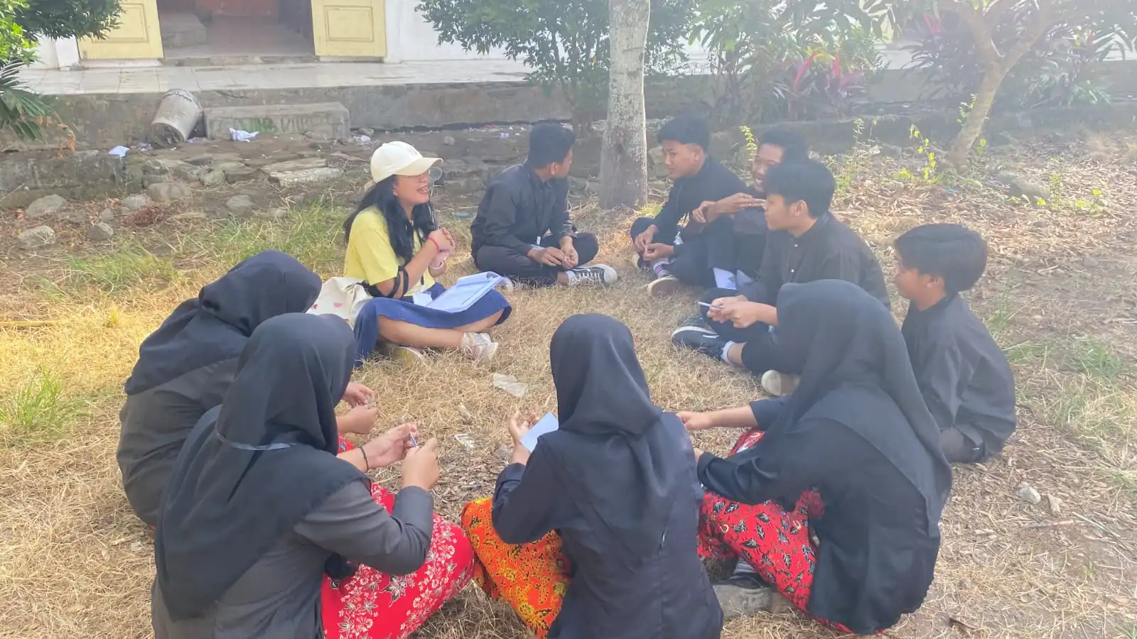 foto siswa siswi mengikuti pelatihan